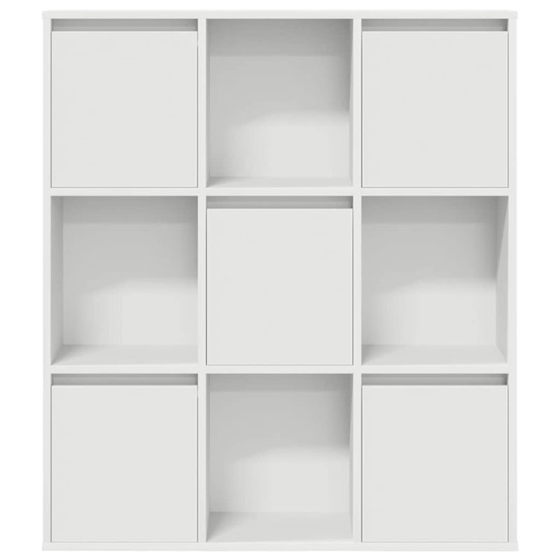 Bücherregal Weiß 89x24x101,5 cm Holzwerkstoff