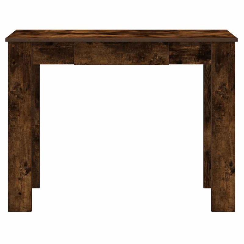 Schreibtisch Räuchereiche 100x45x75 cm Holzwerkstoff