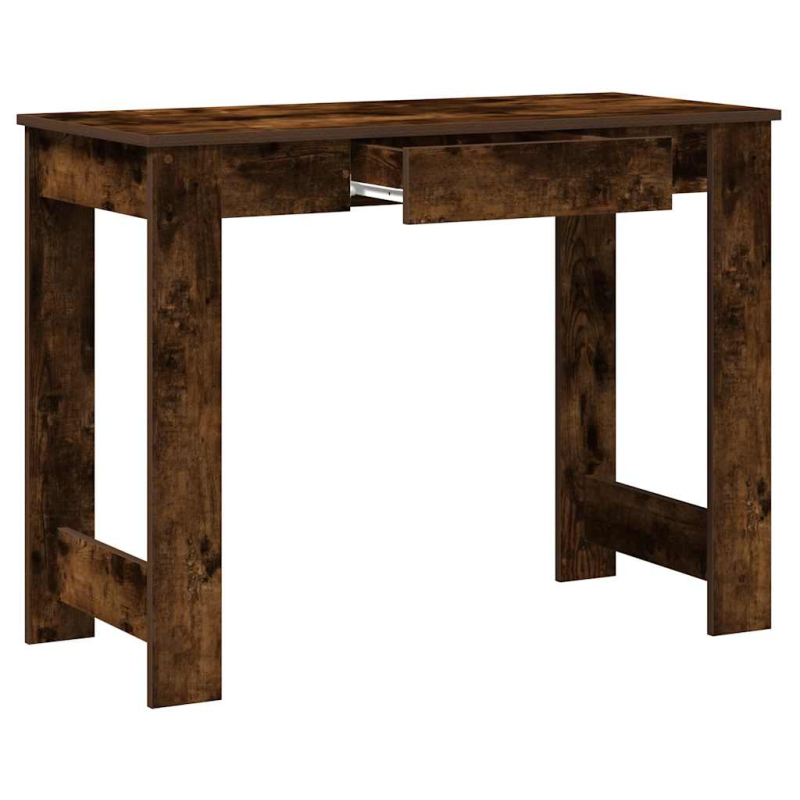 Schreibtisch Räuchereiche 100x45x75 cm Holzwerkstoff
