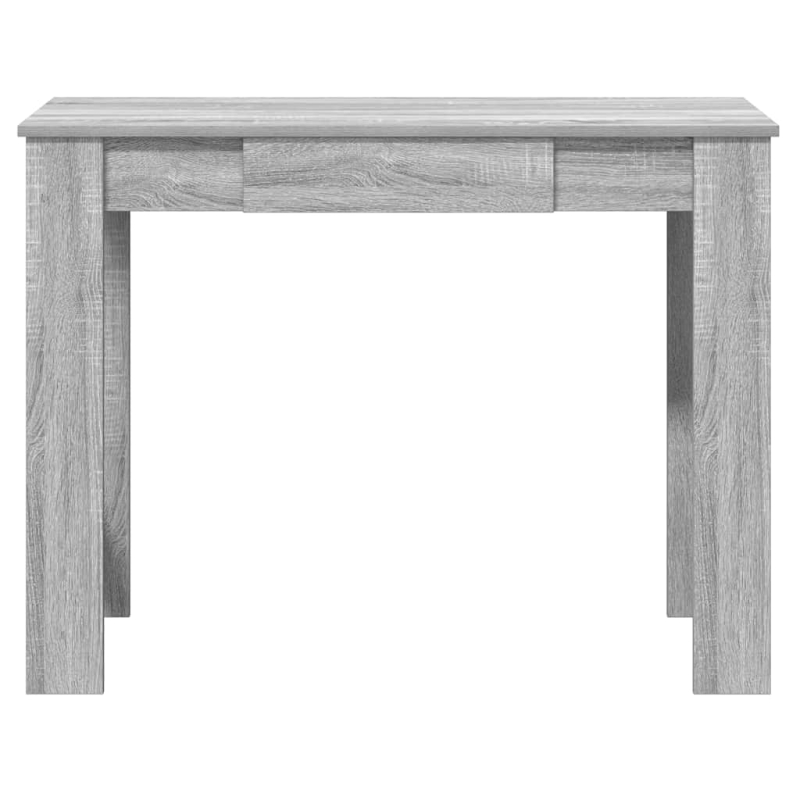 Schreibtisch Grau Sonoma 100x45x75 cm Holzwerkstoff