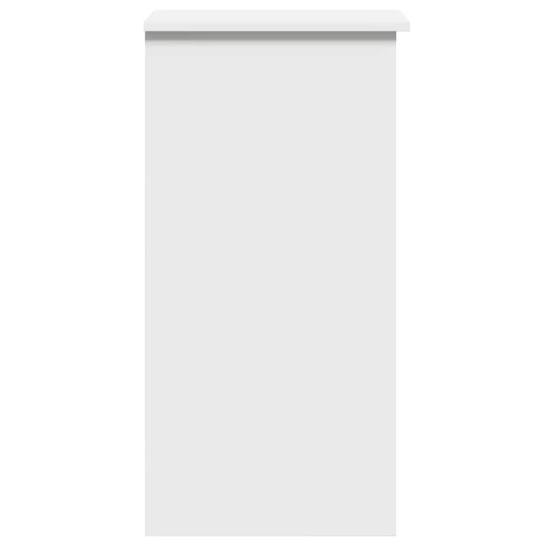 Schreibtisch mit Regalen Weiß 84x40x78 cm Holzwerkstoff