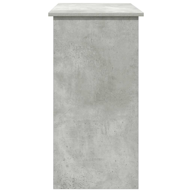 Schreibtisch Betongrau 80x40x75 cm Holzwerkstoff