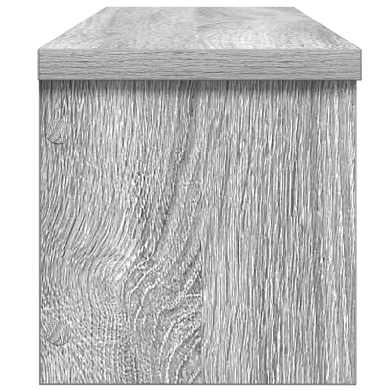 Küchenregal Stapelbar Grau Sonoma 50x15x16 cm Holzwerkstoff