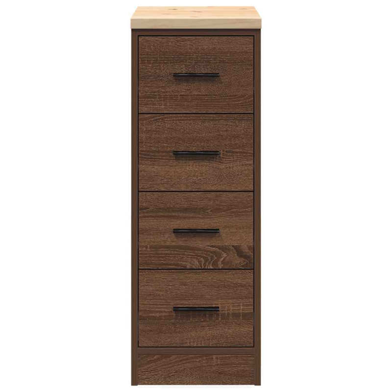 Garagen-Aufbewahrungsschrank 30x51x85 cm Massivholz Kiefer