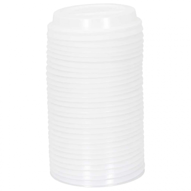 Pappbecher mit Deckeln 1000 Stk. 16oz 400ml