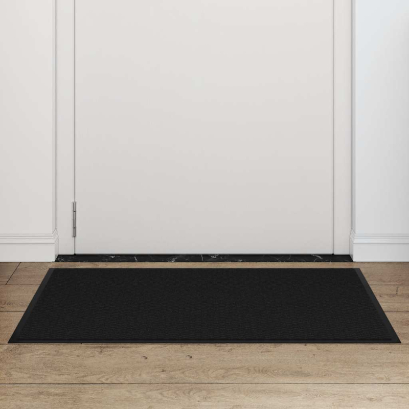 Fußmatte Schwarz 60x90 cm