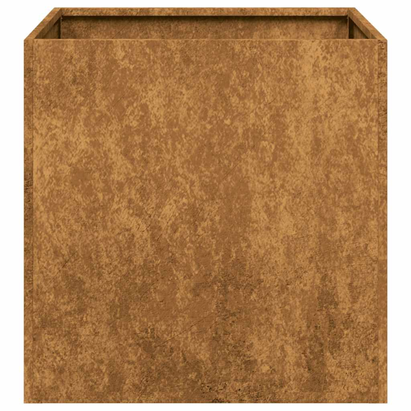 Pflanzkübel Rostig 40x40x40 cm Wetterfester Stahl