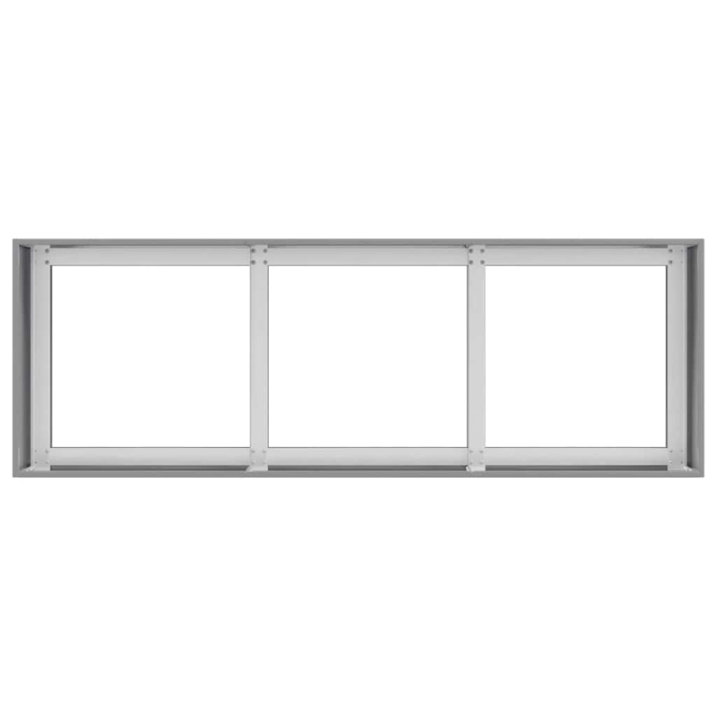 Pflanzkübel 120x40x40 cm Verzinkter Stahl