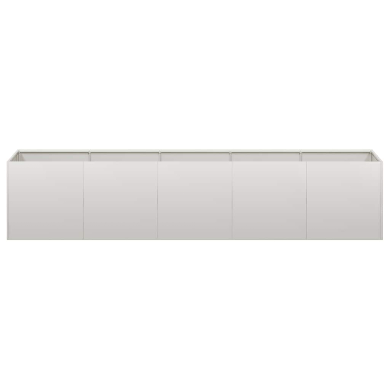 Pflanzkübel 200x40x40 cm Edelstahl