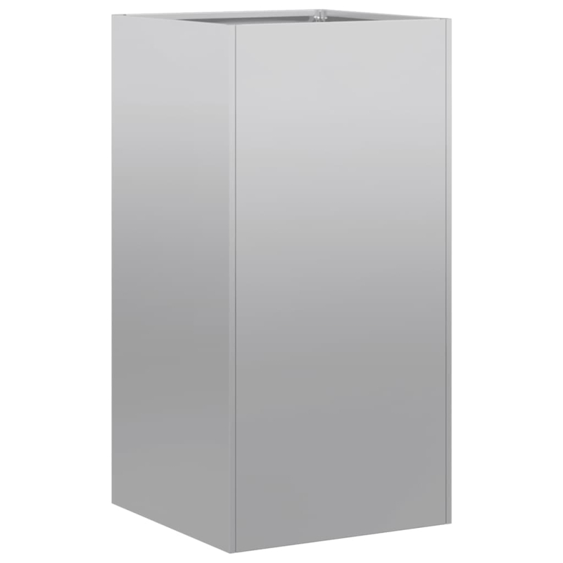 Pflanzkübel 40x40x80 cm Verzinkter Stahl