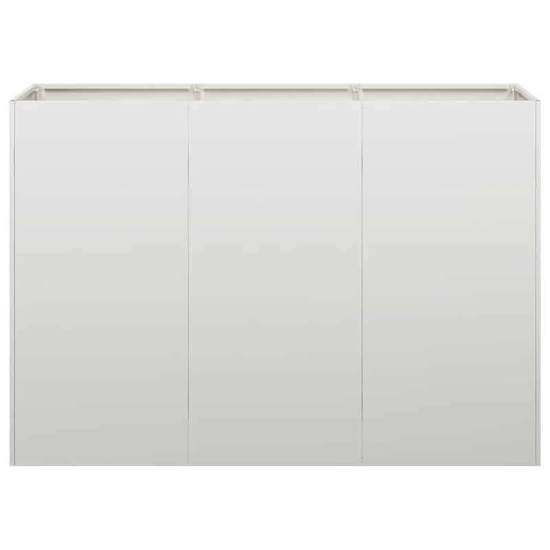 Pflanzkübel 120x40x80 cm Edelstahl