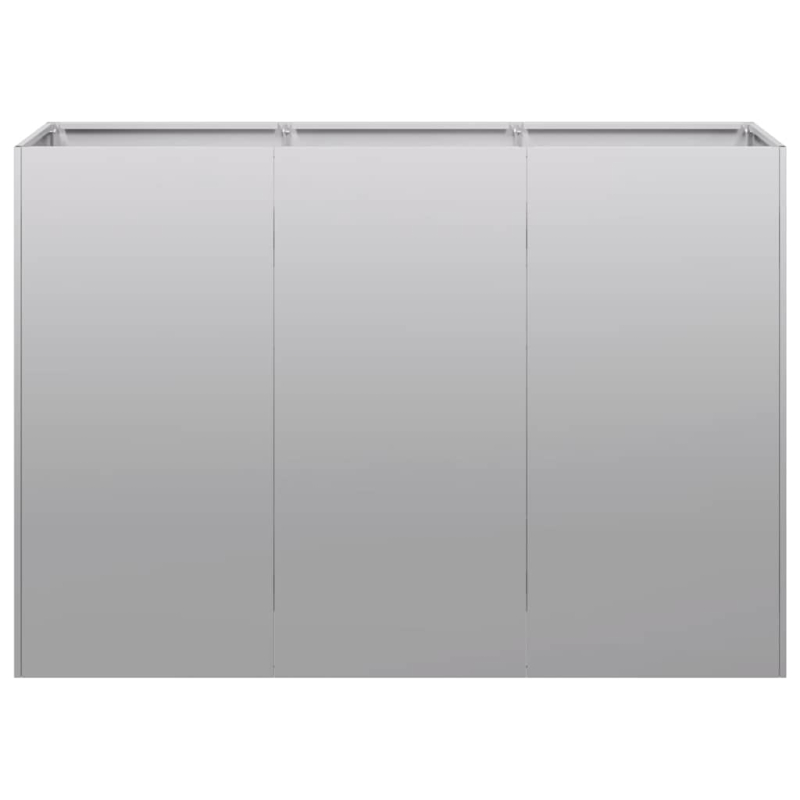 Pflanzgefäß 120x40x80 cm Stahl verzinkt