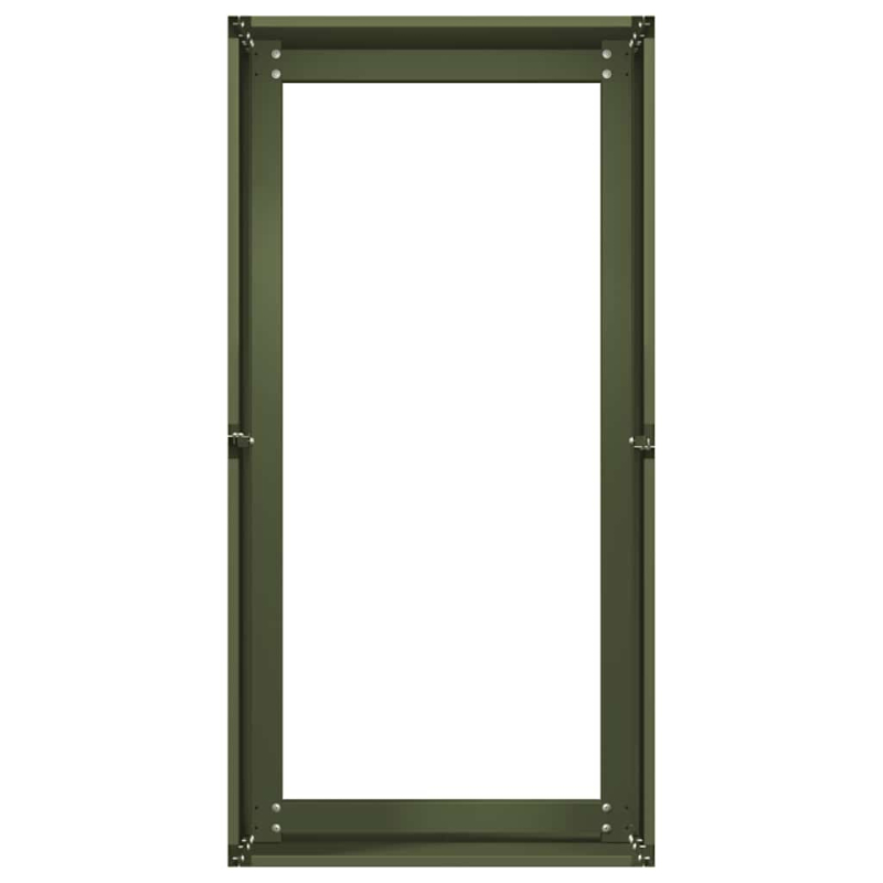 Pflanzkübel Olivgrün 40x80x40 cm Kaltgewalzter Stahl