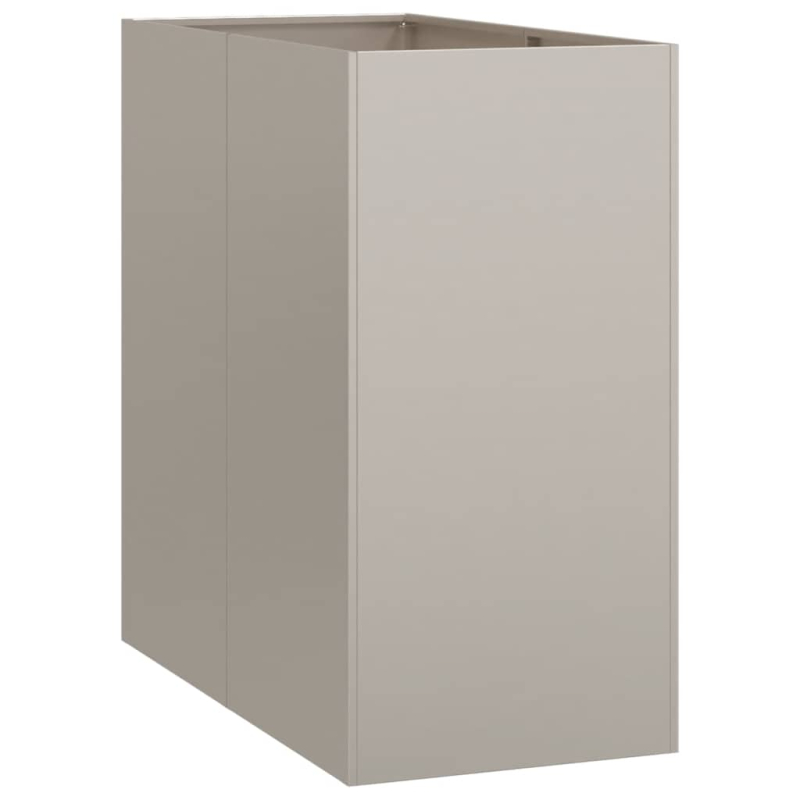 Pflanzkübel Rostig 40x80x80 cm Wetterfester Stahl