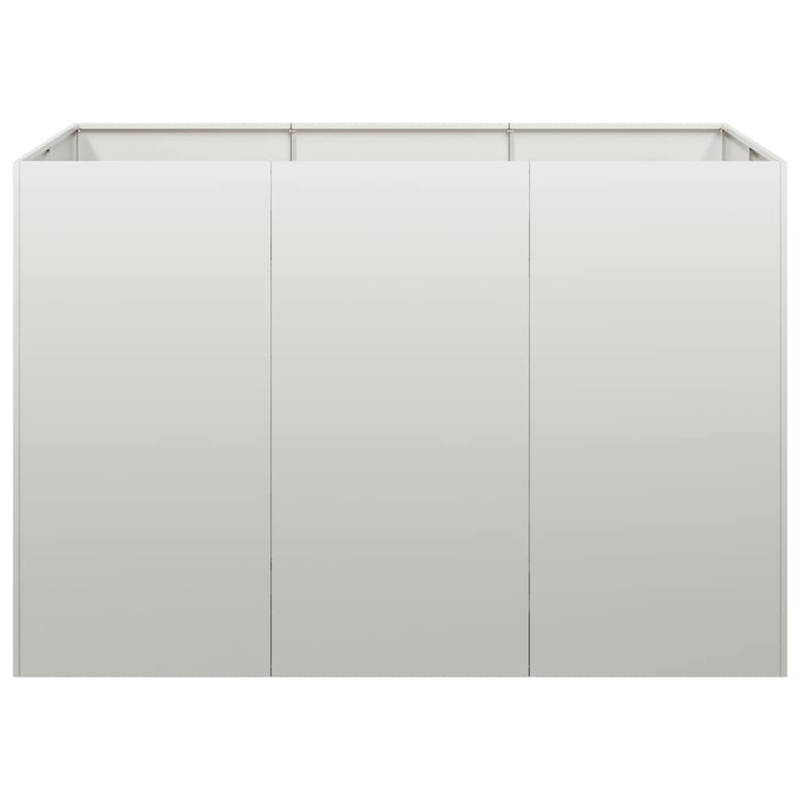 Pflanzkübel 120x80x80 cm Edelstahl