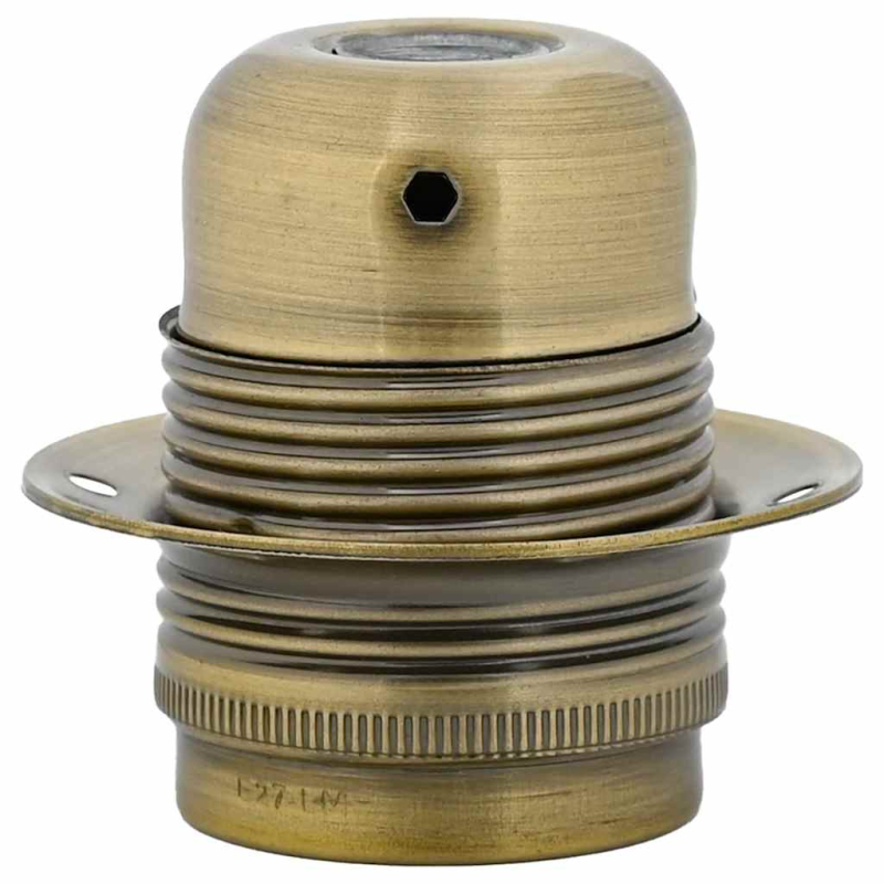 Lampenfassungen 2 Stk. Bronze E27