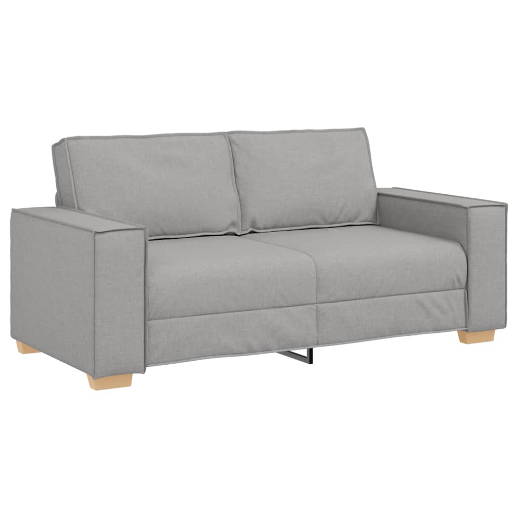 2-Sitzer Sofa Wolkengrau 140 cm Stoff