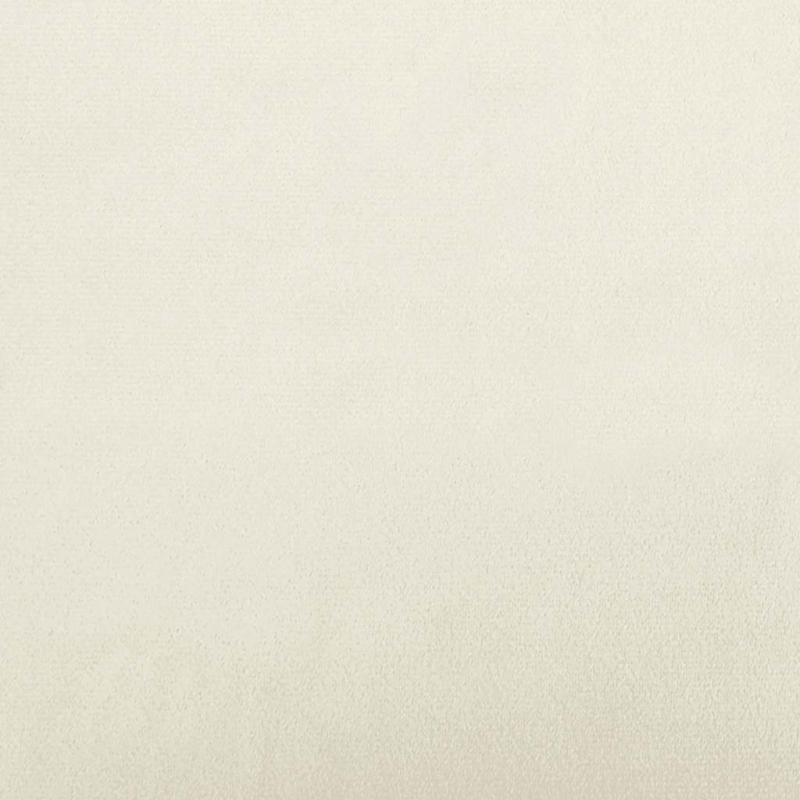 2-Sitzer-Sofa Creme 120 cm Samt