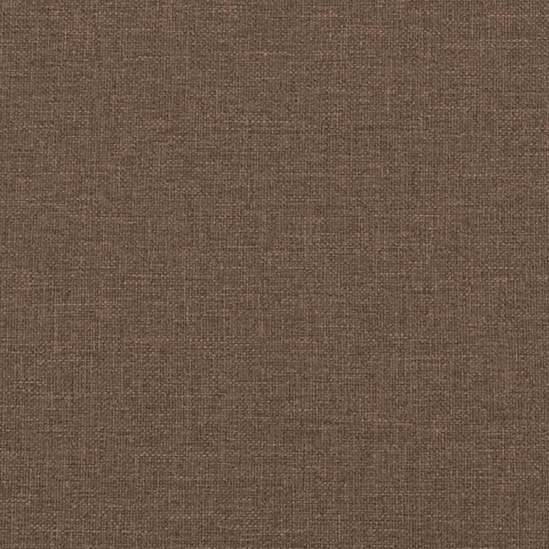 2-Sitzer-Sofa Braun 140 cm Stoff