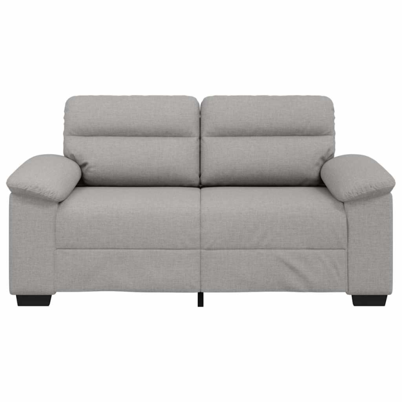 2-Sitzer-Sofa Wolkengrau 120 cm Stoff