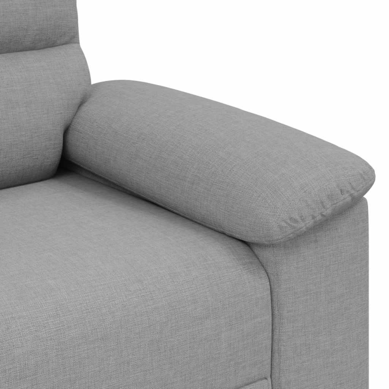 2-Sitzer-Sofa Wolkengrau 120 cm Stoff