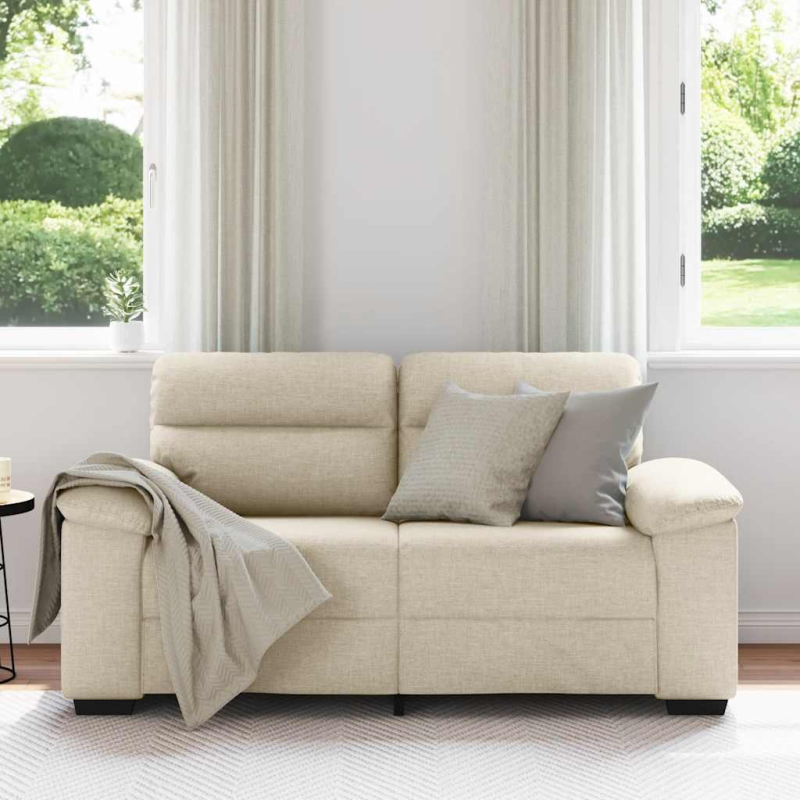 2-Sitzer-Sofa 120 cm Leinen
