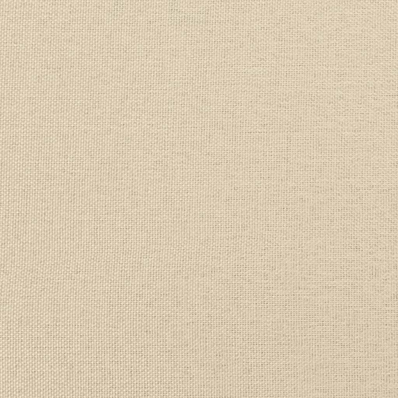 2-Sitzer-Sofa Creme 140 cm Stoff