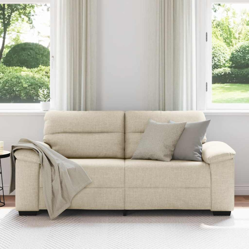 2-Sitzer-Sofa 140 cm Leinen