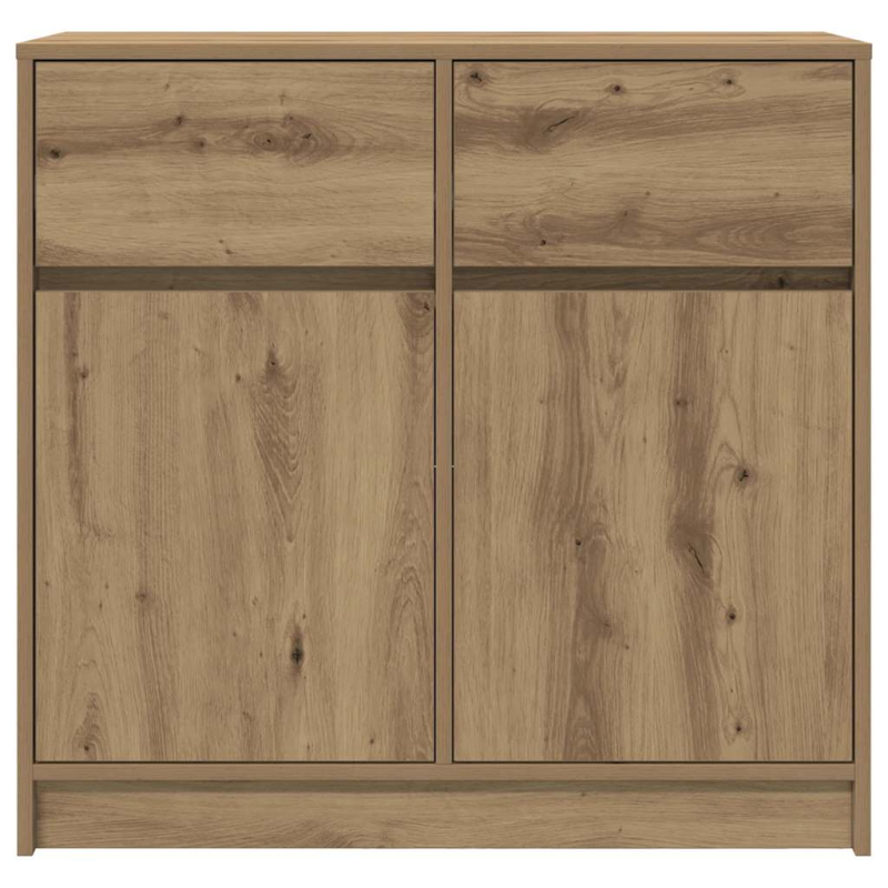 Sideboard mit Schublade Artisan-Eiche 80x34x76 cm Holzwerkstoff