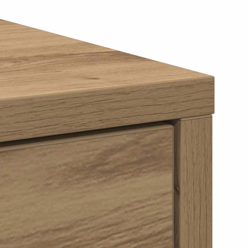 Sideboard mit Schublade Artisan-Eiche 80x34x76 cm Holzwerkstoff