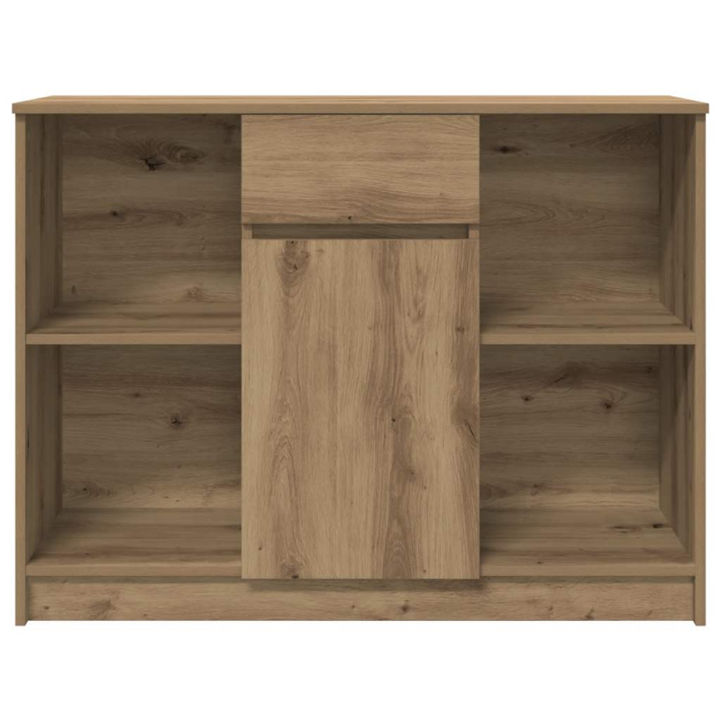 Sideboard mit Schublade Artisan-Eiche 101x35x76cm Holzwerkstoff