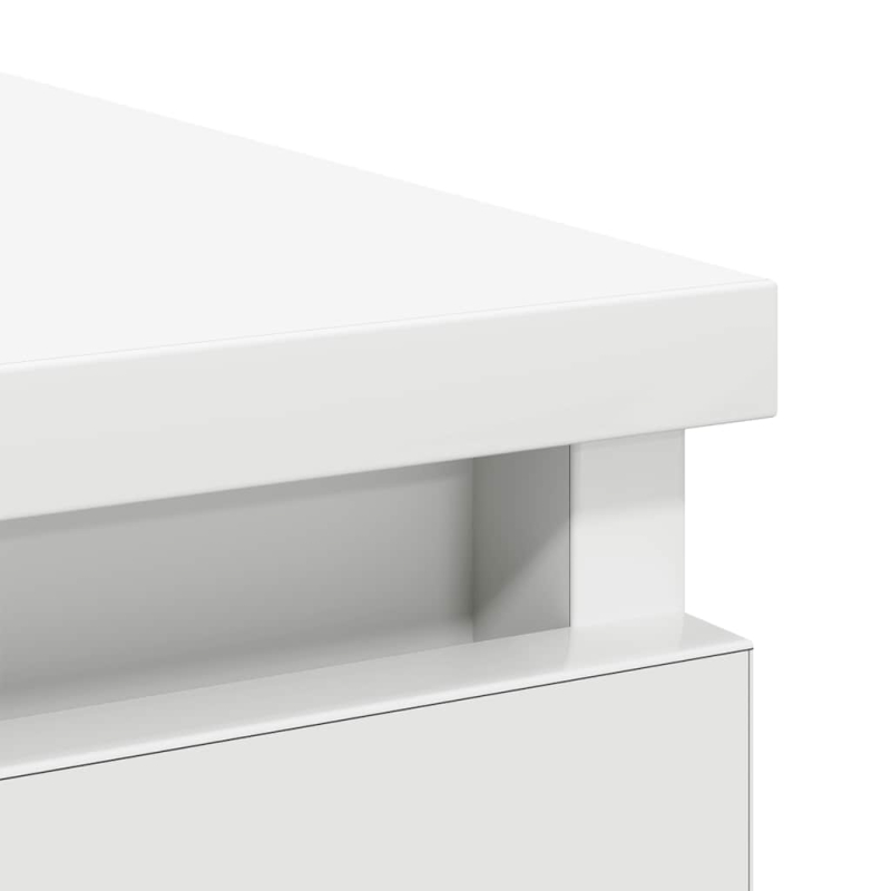Sideboard mit Schublade Weiß 71x35x65 cm Holzwerkstoff