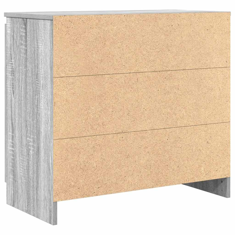 Sideboard mit Schublade Grau Sonoma 71x35x65 cm Holzwerkstoff