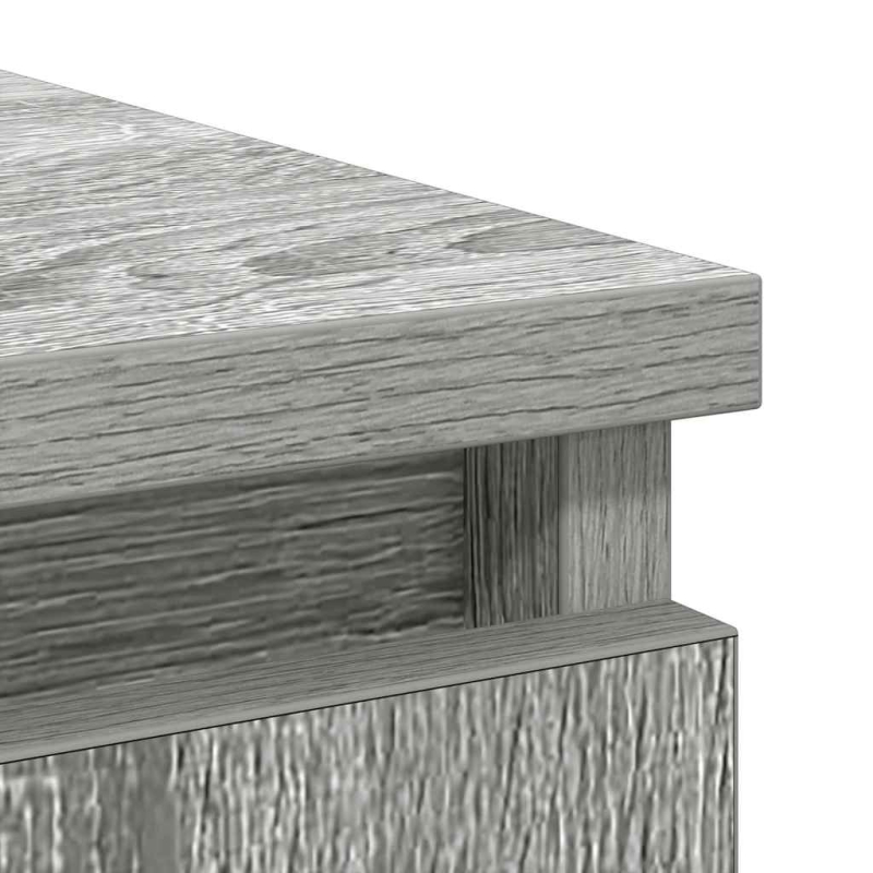 Sideboard mit Schublade Grau Sonoma 71x35x65 cm Holzwerkstoff