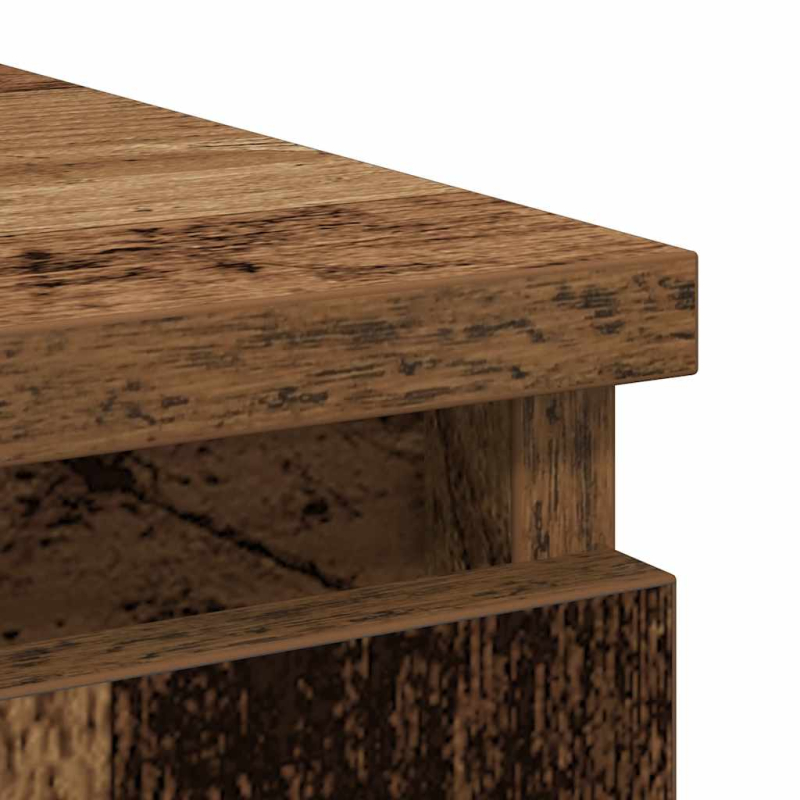 Sideboard mit Schublade Altholz-Optik 71x35x65 cm Holzwerkstoff