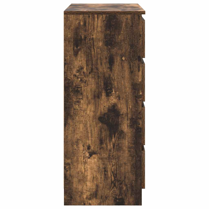 Sideboard mit Schubladen Räuchereiche 71x35x84 cm Holzwerkstoff