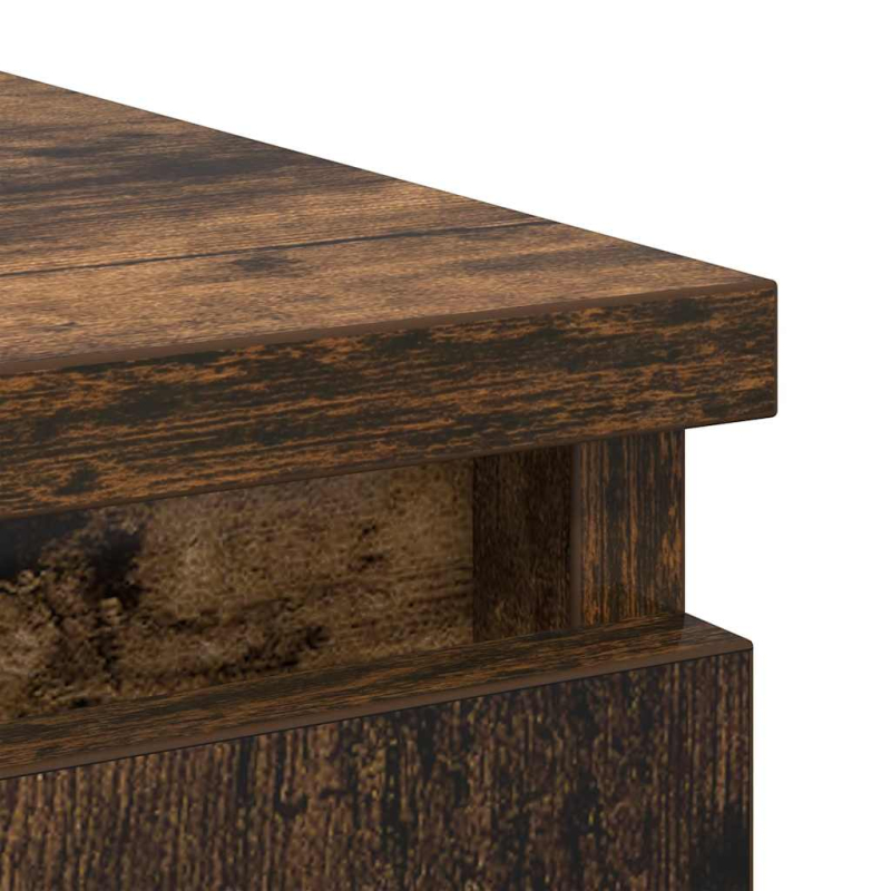 Sideboard mit Schubladen Räuchereiche 71x35x84 cm Holzwerkstoff