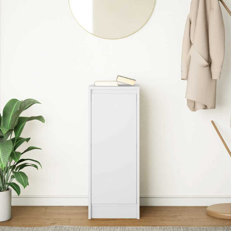 Sideboard Weiß 29,5x34x76 cm Holzwerkstoff