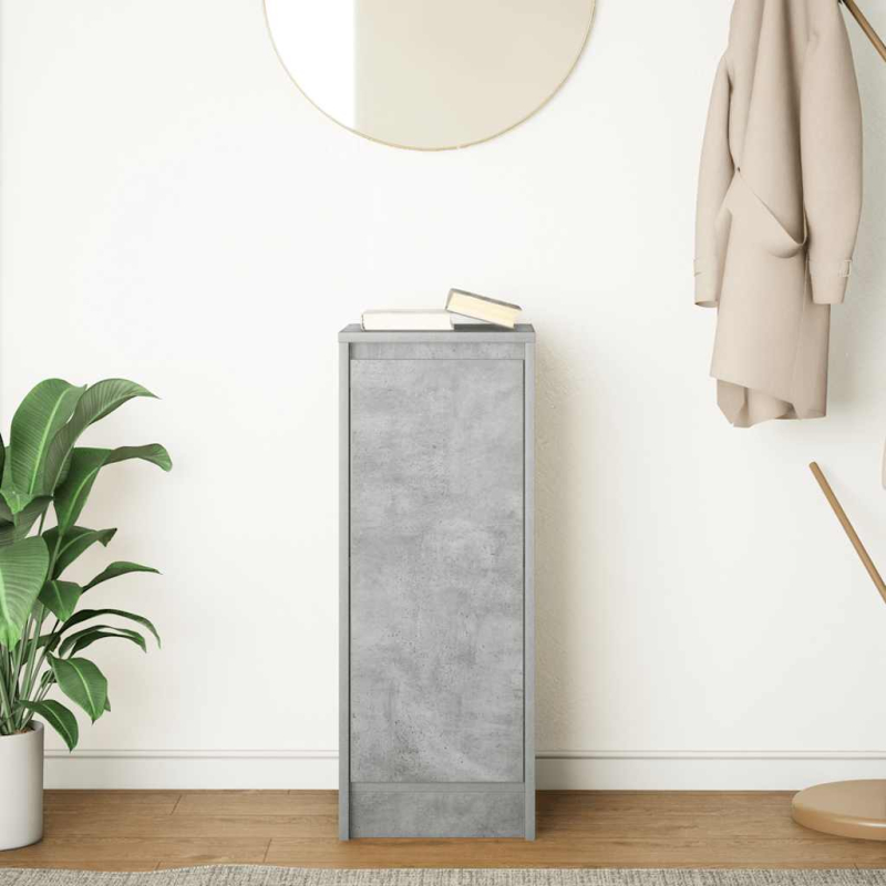 Sideboard Betongrau 29,5x34x76 cm Holzwerkstoff