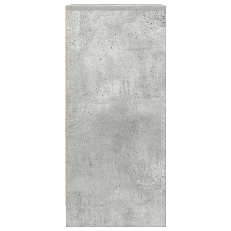 Sideboard Betongrau 29,5x34x76 cm Holzwerkstoff