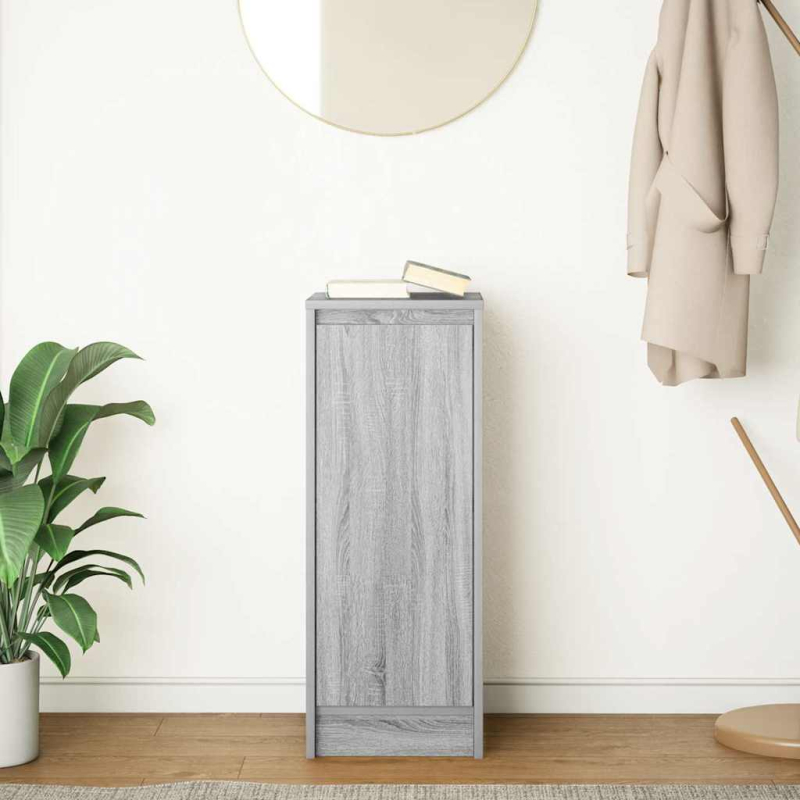 Sideboard Grau Sonoma 29,5x34x76 cm Holzwerkstoff