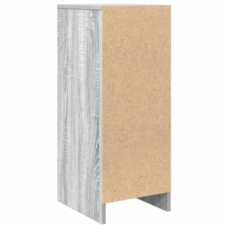 Sideboard Grau Sonoma 29,5x34x76 cm Holzwerkstoff