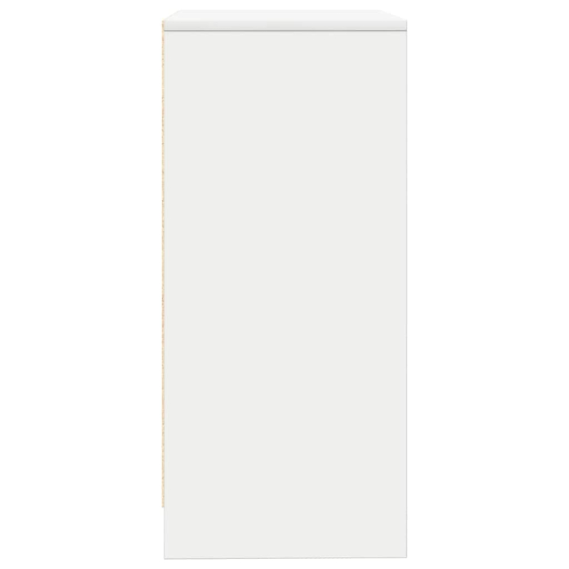 Sideboard Weiß 57x34x76 cm Holzwerkstoff