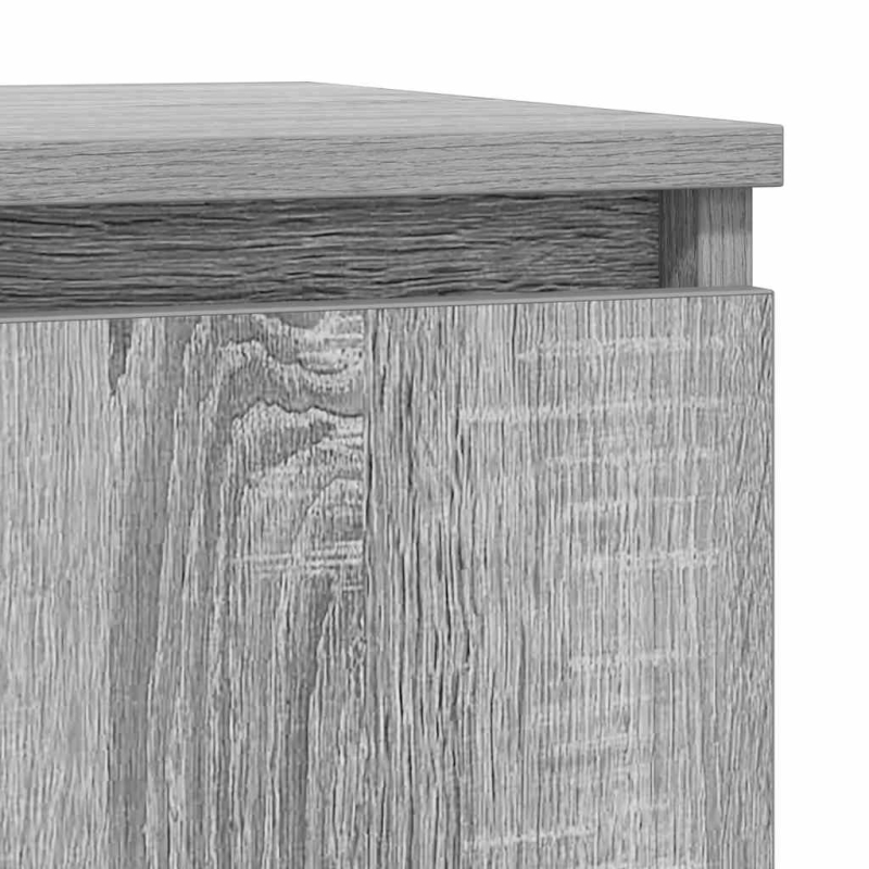 Sideboard Grau Sonoma 57x34x76 cm Holzwerkstoff