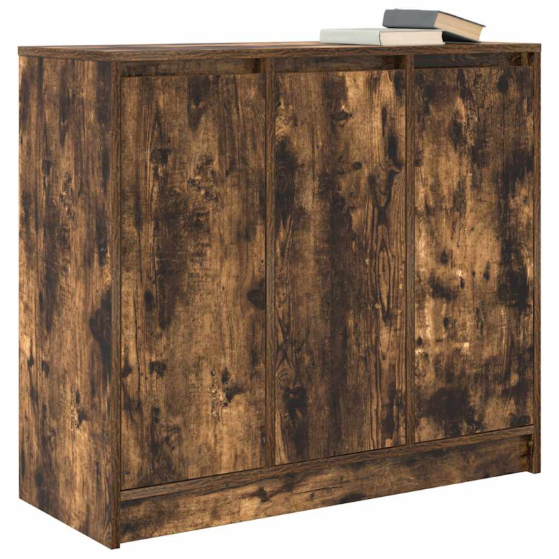 Sideboard Räuchereiche 85x34x76 cm Holzwerkstoff