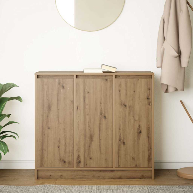 Sideboard Artisan-Eiche 85x34x76 cm Holzwerkstoff
