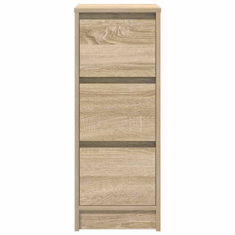 Sideboard Sonoma-Eiche 29,5x34x76 cm Holzwerkstoff