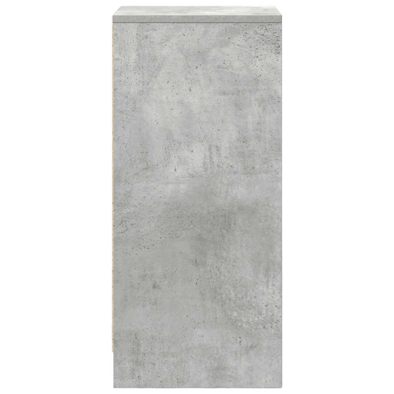 Sideboard Betongrau 29,5x34x76 cm Holzwerkstoff