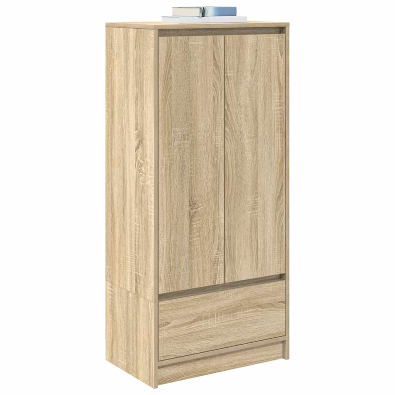 Schrank mit Schublade Sonoma-Eiche 55,5x34x119,5 cm