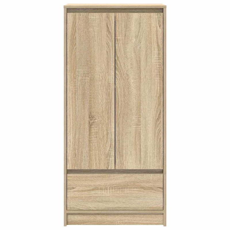 Schrank mit Schublade Sonoma-Eiche 55,5x34x119,5 cm